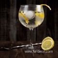 hand blown wine glass gin tonic glass